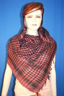 10 Unisex Arafat Kefiyah Arab Scarf Hijab Wrap Shemagh