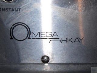 This sale is for a Parts/Repair Omega Arkay Stainless Steel 