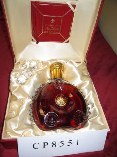Remy Martin Louis XIII Cognac 750ml Baccarat Crystal Decanter CP8551 