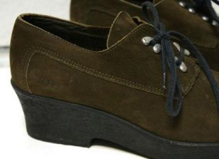 Arche France Oxford Brogues Shoes Lace Up Boots Womens Size 38 7 7 5 
