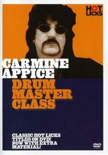 Carmine Appice Drum Master Class DVD Music Instruction