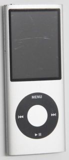 Apple iPod Nano 8GB Silver 4th Gen MB598LL