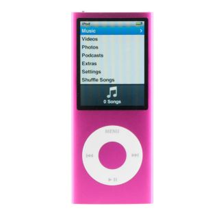 Apple iPod Nano 4th Generation 16GB Good Condition Pink  Player