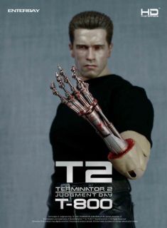 Enterbay Terminator 2 T2 T 2 T 800 Arnold Schwarzenegger Judgement Day 