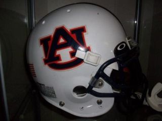 Auburn Tigers Devin Aromashodu Game Used Worn Helmet w COA 2005 Sugar 