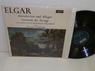   Allegro Serenade for Strings Marriner LP Argo ZRG 573 UK