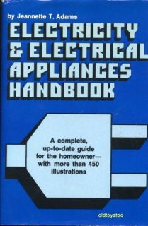 book electricity electrical appliances handbook