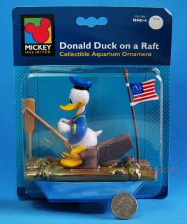 Aquarium Decoration Fish Tank Ornament Air Pump Bubbler Donald Duck 