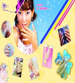 NEW SALON EXPRESS NAIL ART STAMPING KIT AS SEEN ON TV CREATE 100S OF 