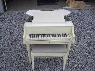 Vintage Wurlitzer Student Butterfly Mini Grand Piano