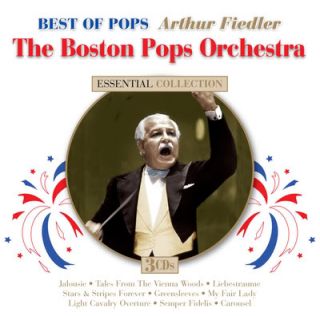 Arthur Fiedler & The Boston Pops Orchestra Best Of Pops 3 CD set 45 
