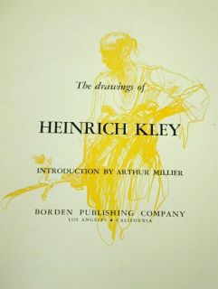 The Drawings of Heinrich Kley Introduction by Arthur Millier Borden 