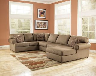 Ashley Furniture Brody Mocha 3 Piece Sectional Sofa 76003 17 34 66 