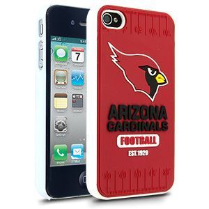 iPhone 4 4S Arizona Cardinals Faceplate Protective Hard Case Cover NFL 
