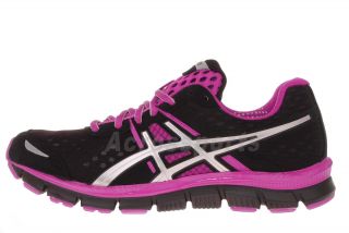 Asics Gel Blur 33 Black Purple Lightweight Womens Running Shoes 