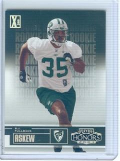 Askew 2001 Playoff Honors Xs Rookie #037/100