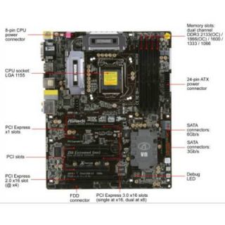 ASRock Z68 EXTREME4 GEN3 LGA 1155 Intel Z68 USB3 0 ATX Motherboard 