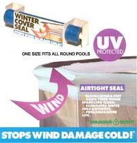 Original Domestic Winter Pool Cover Seal 500 ft Roll