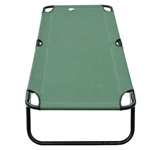 75 Portable Military Folding Camping Outdoor Sleeping Cot Bed Green 