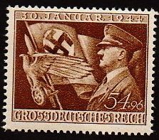 1944 WWII Era Adolf Hitler Assumption of Nazi Power War II Mint 