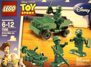 Army Men on Patrol Disney Toy Story Lego Set 7595 2009