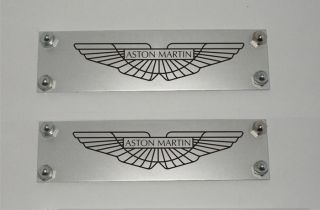 Aston Martin Aluminum Floor Mat Emblem db9 vantage dbs vanquish db7 