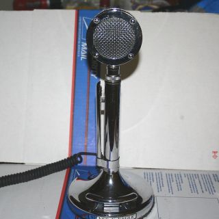 Astatic D 104 Silver K Eagle Microphone CB Ham Mic D104