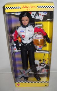 642 Ashley Force 1 Drag Racing Doll Barbie