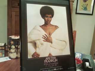   Aretha Franklin with Everything I Feel in Me LP CD Promo Ad