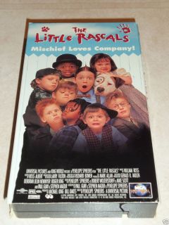   Little Rascals VHS 2000 Brittany Ashton Holmes Bug Hall Travis Tedford