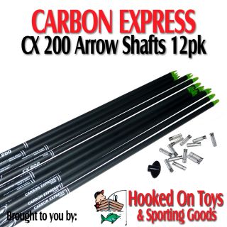 Carbon Express   12pk CX 200 Arrow Shafts   Hunting Archery Eastman 