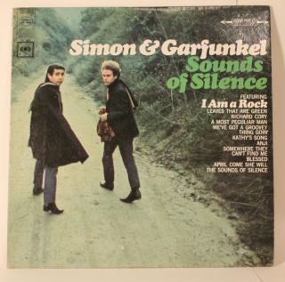 Paul Simon Art Garfunkel Sounds of Silence LP