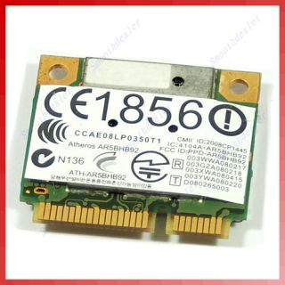 Atheros AR9280 AR5BHB92 Half PCI E Wireless Card 300M