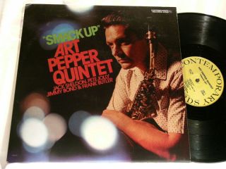 Art Pepper Smack Up Jack Sheldon Frank Butler LP