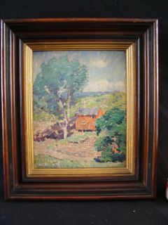 Arthur Schneider Impressionist O B Landscape Painting