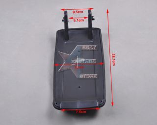 Leatherette Armrest Console Cover/Lid for Audi A6 A4 S4 Black