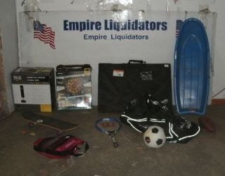 Wholesale Lot Pallet Handyman Sports Equipment