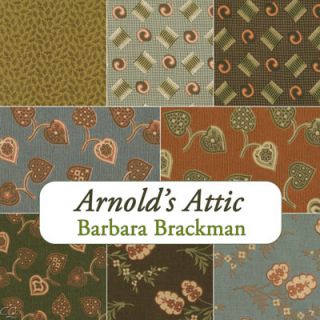 Barbara Brackman Arnolds Attic Civil War Repro 8 Fat Quarters