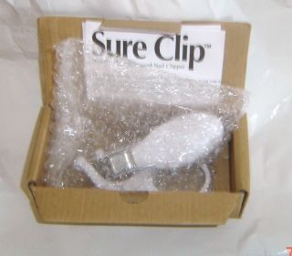 Sure Clip Nail Clipper as Seen on TV New in Shipping Box