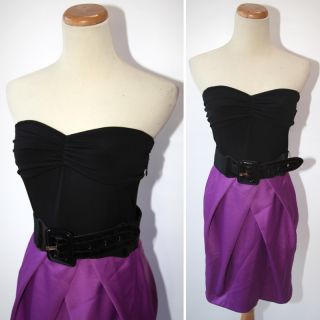 55 as U Wish Violet Junior Day Evening Party Dress