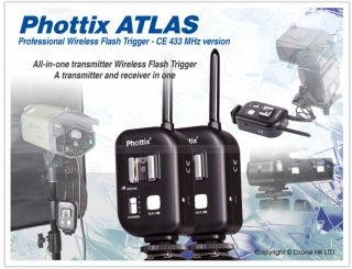 Phottix Atlas Pro Studio Wireless Flash Trigger x4 F316