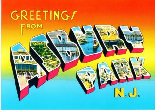   from first album Greetings from Asbury Park NJ New Postcard