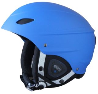   Phantom Audio Blue Mens or Womens Snowboard Ski Helmet New