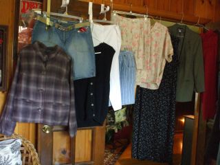 Ladies 10 Clothes Lot Sz 14 16 L Ashley Judd Sag Harbor RL Jacket 