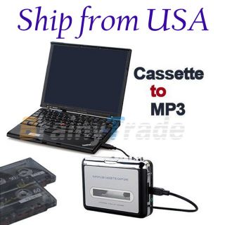 Tape to PC Super USB Cassette to  Converter Capture Audio Music 