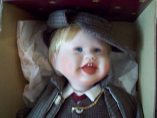 Ashton Drake Knowles Little Sherlock Holmes Doll First Issue Born to 