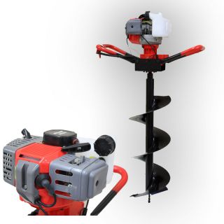 2HP 52cc Gas Post Earth Hole Digger w 250mm Auger Bit