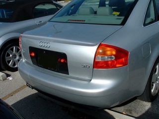 1997 2004 audi a6 c5 rs6 style rear trunk lip spoiler painted