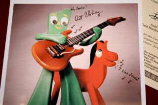   Jeep Box Pokey 1960s Lakeside Toy Signed Art Clokey Autograph