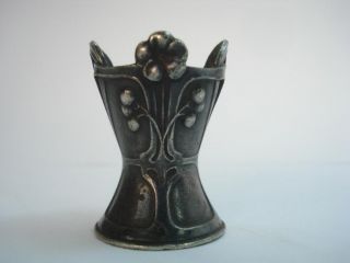  to you is this 1920’s Art Deco WMF marked silvered bronze vase 